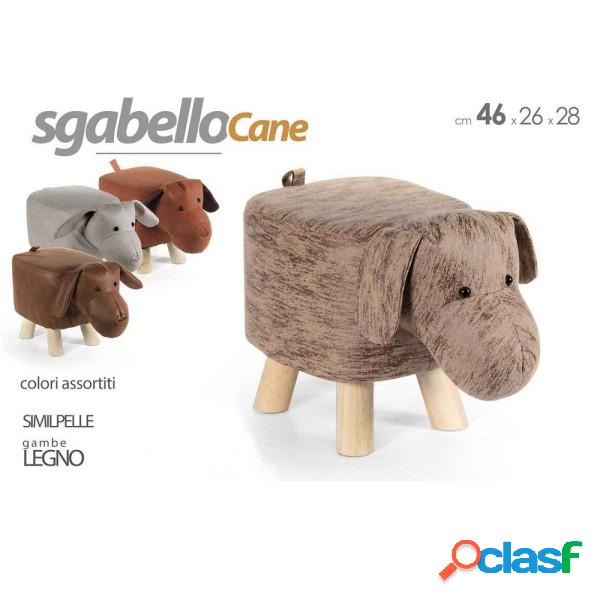 Trade Shop - Pouf Cane Bambini Sgabello Poggiapiedi