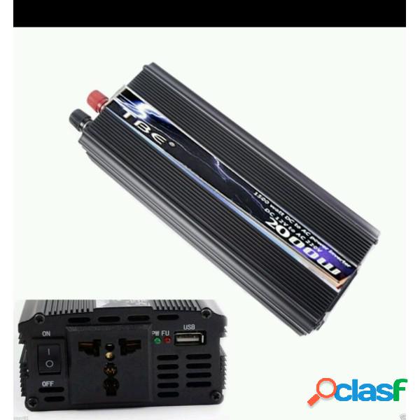 Trade Shop - Power Inverter Adattatore Convertitore Dc 12v