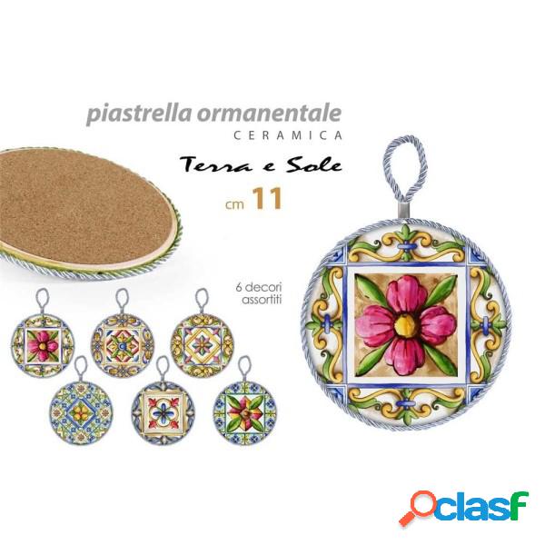 Trade Shop - Quadretto Piastrella Ornamentale In Ceramica 11