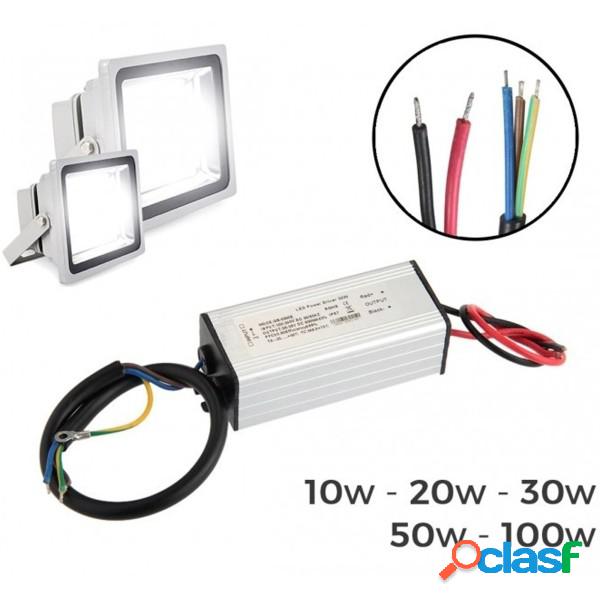 Trade Shop - Ricambio Led Driver 10w 20w 30w 50w Per Faro A