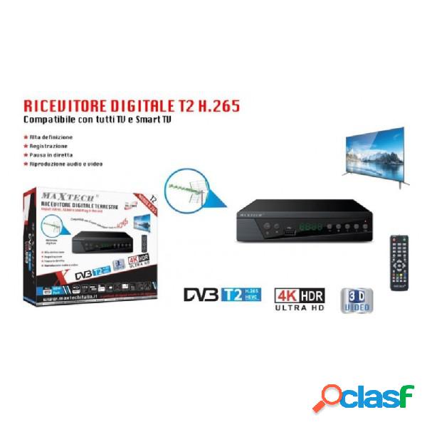 Trade Shop - Ricevitore Digitale Terrestre T2 H.265 Decoder