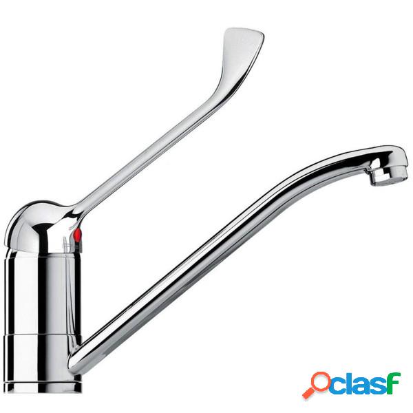 Trade Shop - Rubinetto Miscelatore Lavabo Comando A Gomito