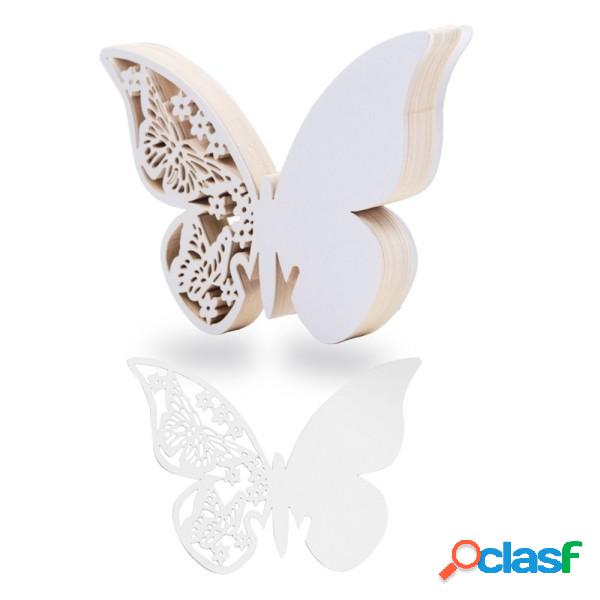 Trade Shop - Segnaposto Segnatavolo Bianco A Forma Di