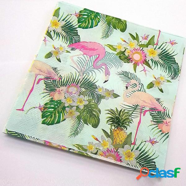 Trade Shop - Set 48 Pezzi Tovaglioli Di Carta Usa E Getta
