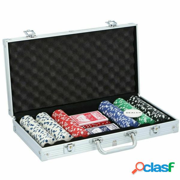 Trade Shop - Set Valigetta Da Poker Confezione 300 Fiches 2