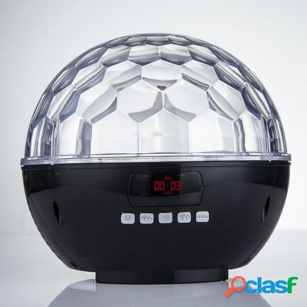 Trade Shop - Speaker Cassa Bluetooth Mp3 Con Luci Rotanti
