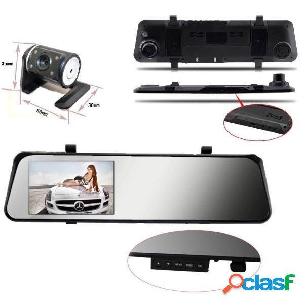 Trade Shop - Specchietto Retrovisore Dvr Telecamera Full Hd