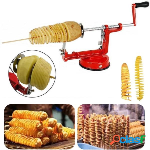 Trade Shop - Spiral Potato Slicer Cutter Patate Chips Taglia