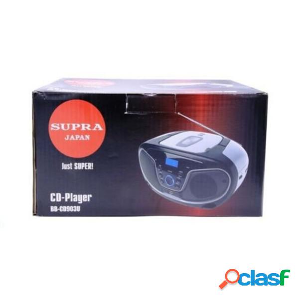 Trade Shop - Stereo Radio Portatile Usb Cd Cd-r Cd-rw Player