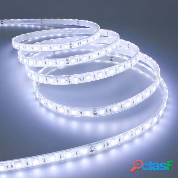 Trade Shop - Striscia Led 5 Mt Smd5050 Bianco Caldo Freddo