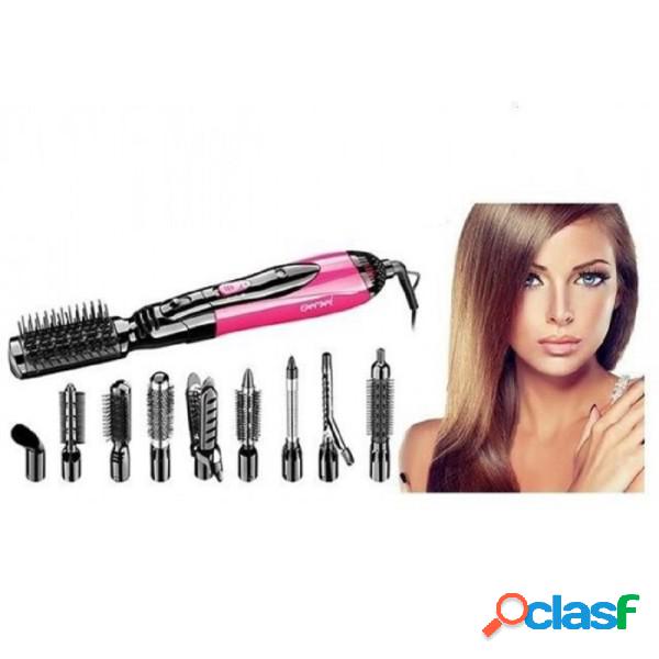 Trade Shop - Styler Ad Aria Calda Professionale 10 In 1