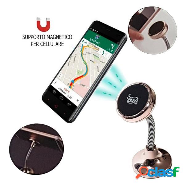 Trade Shop - Supporto Magnetico Per Cellulare Auto Adesivo