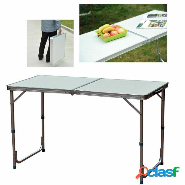 Trade Shop - Tavolo Da Campeggio E Picnic In Alluminio