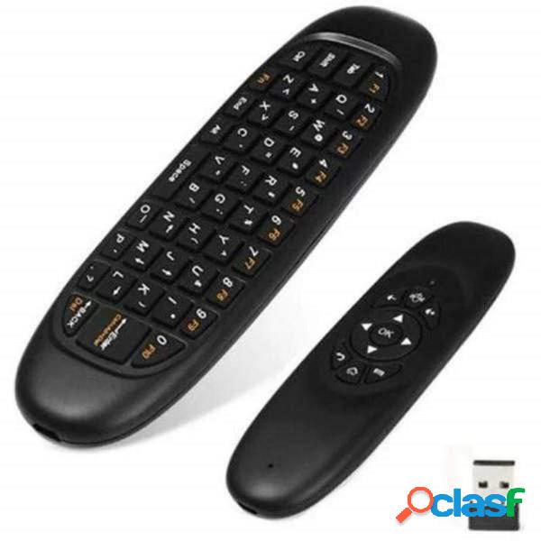 Trade Shop - Telecomando Wireless Ricaricabile Tastiera