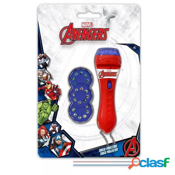 Trade Shop - Torcia Proiettore Avengers Marvel 24 Immagini
