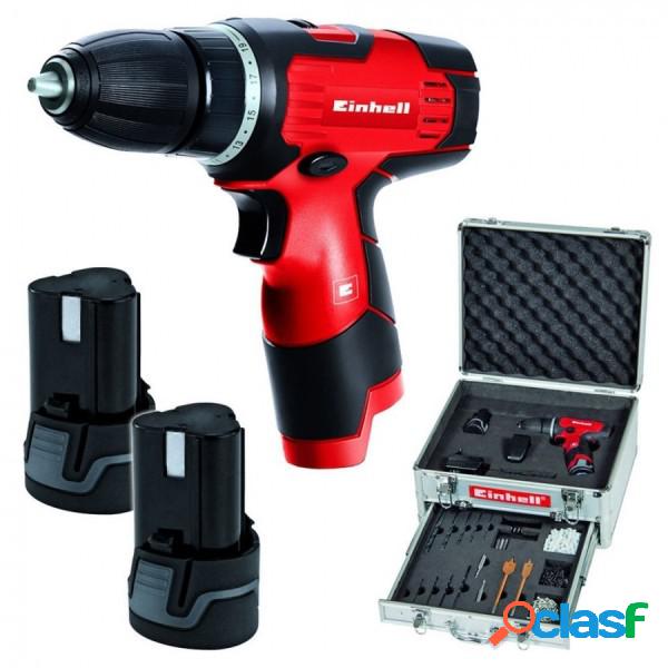 Trade Shop - Trapano Avvitatore Con Doppia Batteria Litio