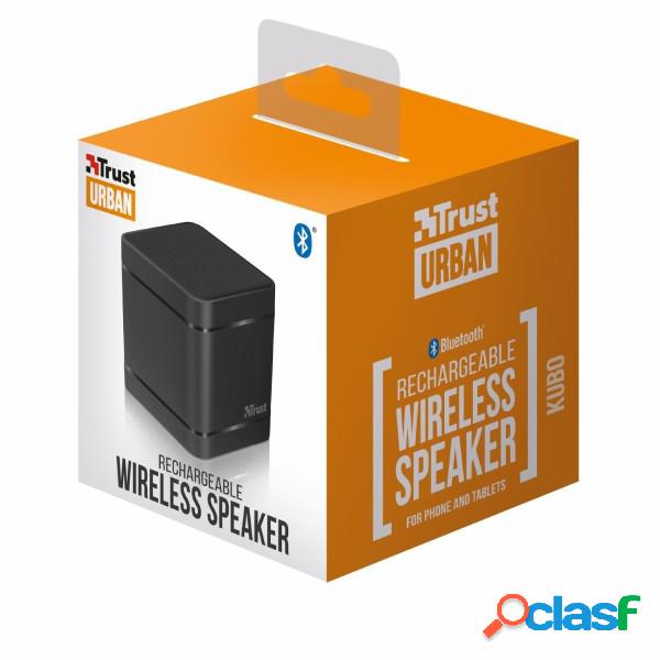 Trade Shop - Trust Mini Altoparlante Kubo Wireless Bluetooth