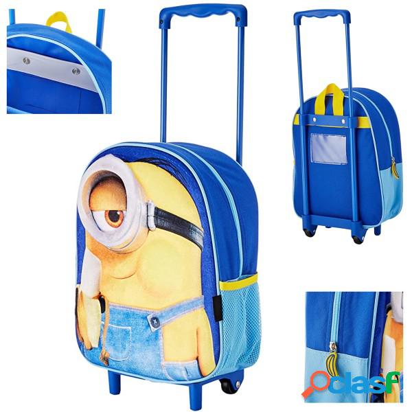 Trade Shop - Zaino Trolley Minions Cattivissimo Me Bambini