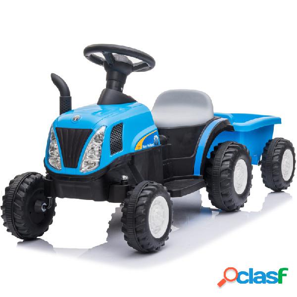 Trattore Elettrico Lamas Toys New Holland Small Blue