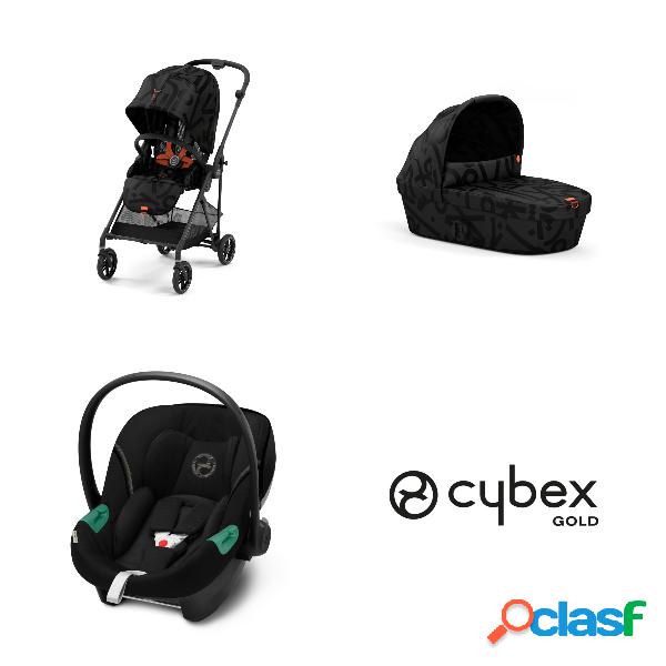 Trio Cybex Gold New Melio Street - Aton S2 - Real Black
