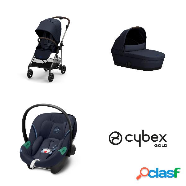 Trio Cybex Gold New Melio Tpe - Aton S2 - Ocean Blue