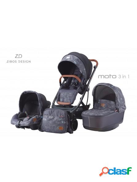 Trio Zibos Design MOTO Jeans Black