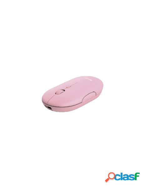 Trust - mouse trust 24125 puck rechargeable wireless pink