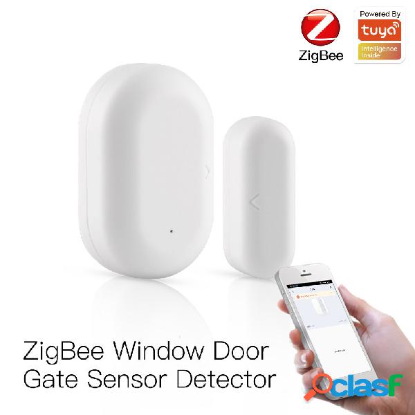 Tuya ZigBe Smart Window Door Gate Sensor Detector Sistema di