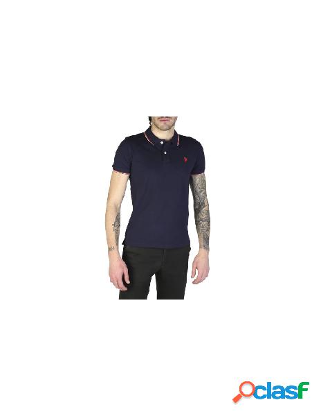 Us polo assn - u.s. polo assn. polo maniche corte uomo blu