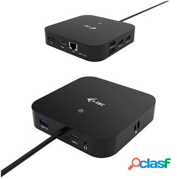 Usb-c hdmi dp docking station with power delivery 100 w