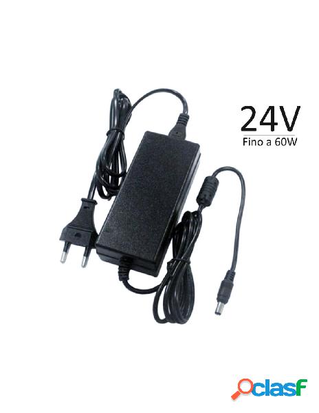 V-tac - 24v trasformatore alimentatore cv 2,5a 60w con spina