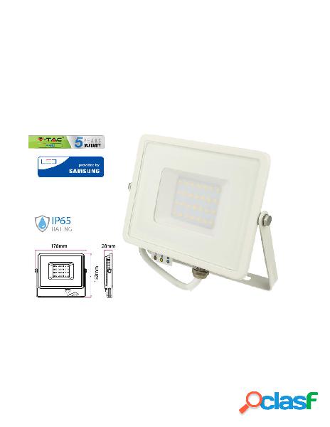 V-tac - faro led flood light 30w ip65 bianco freddo super