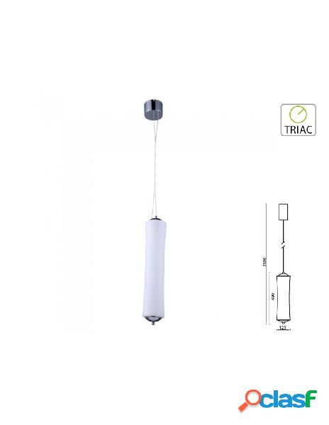 V-tac - lampada led a sospensione moderno forma canna bamboo