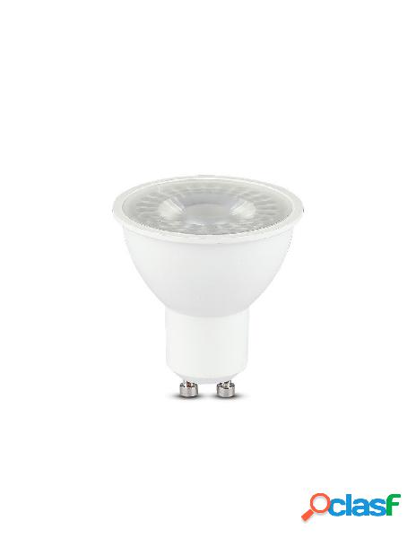 V-tac - lampada led gu10 6w cri 95 220v 38 gradi bianco
