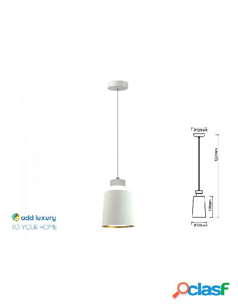 V-tac - lampadario led a sospensione coppa campana in