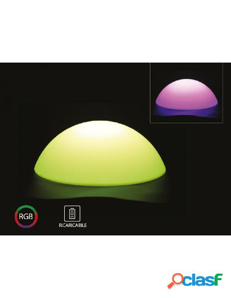 V-tac - semisfera luminoso mezza palla con lampada luce led