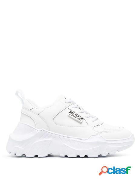 VERSACE JEANS COUTURE Sneakers Speedtrack in pelle Bianco