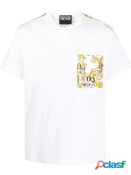 VERSACE JEANS COUTURE T-shirt a maniche corte con retro in