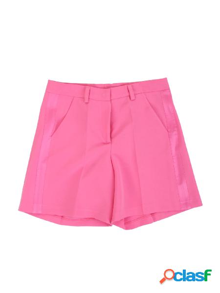 VICOLO Bermuda a vita alta Rosa