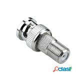 VULTECH SECURITY CONNETTORE BNC M/F PER RG59 Cf.10 pz