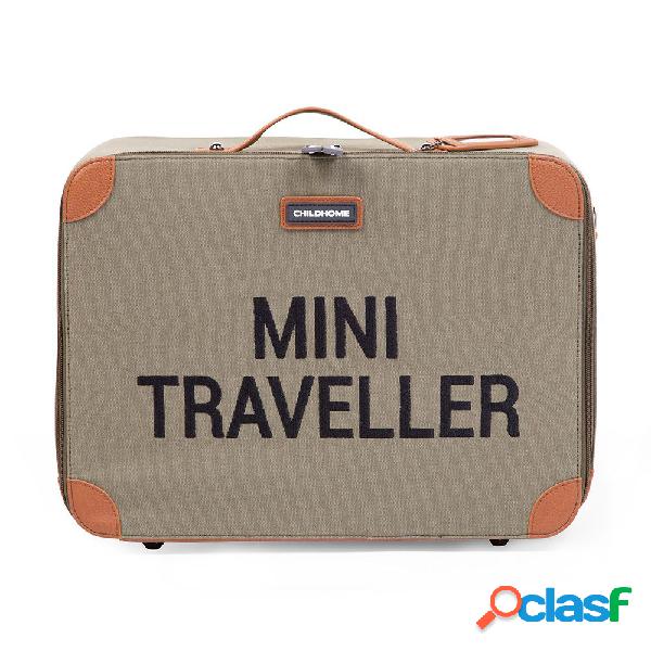 Valigia per Bambini Childhome Mini Traveller Kaki