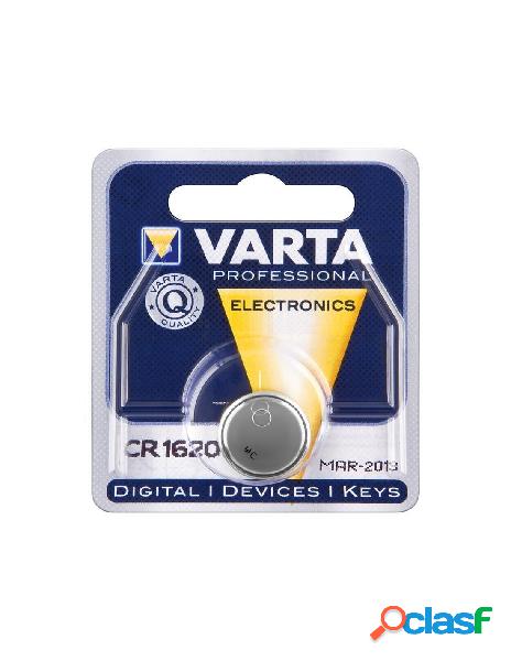 Varta - batteria a bottone litio cr1620 (blister 1 pz)