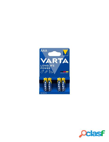 Varta - batteria ministilo aaa varta 04903121414 longlife