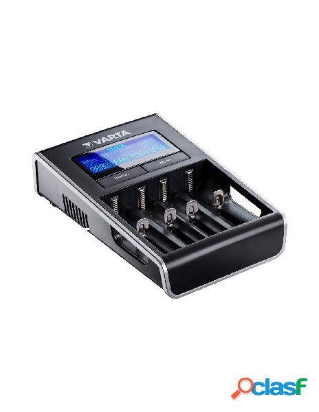 Varta - caricabatterie lcd dual tech charger ni-mh li-ioni e