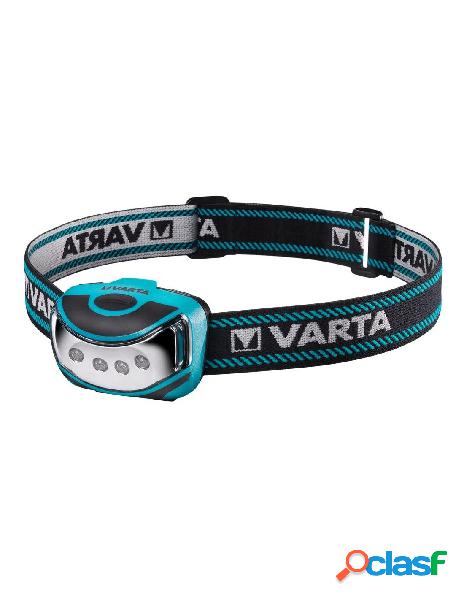 Varta - torcia led da testa outdoor sports h10 con 2