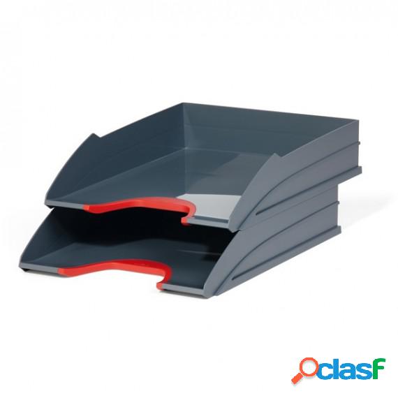 Vaschetta portacorrispondenza Varicolor - rosso - Durable
