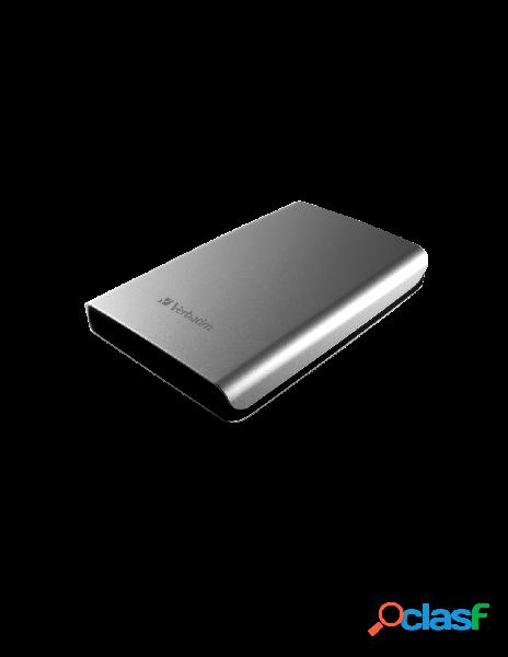 Verbatim - disco rigido portatile da 1 tb argento