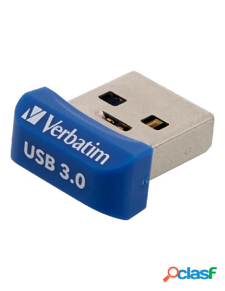 Verbatim - nano memoria usb 3.0 32gb blu