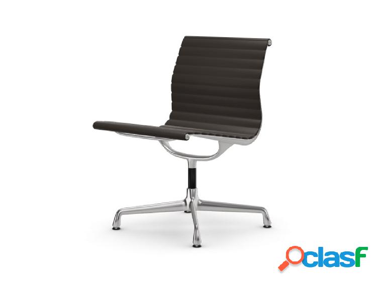 Vitra Aluminium Chair EA 105 in Pelle