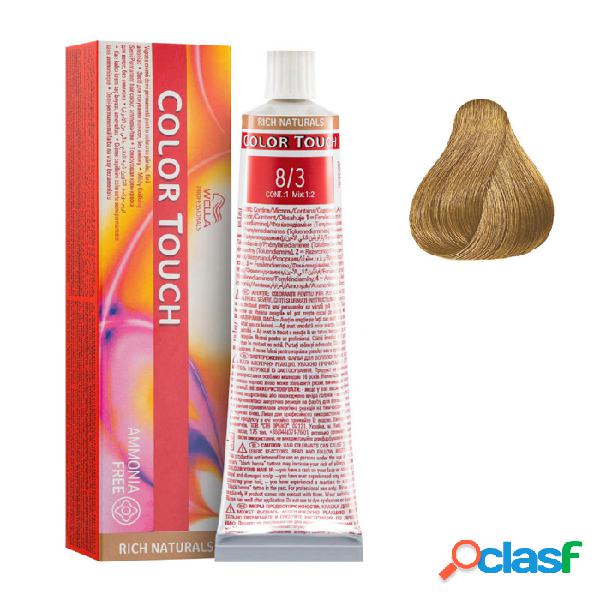 Wella Color Touch Tinta Semi-Permanente Rich Naturals 8/3 60